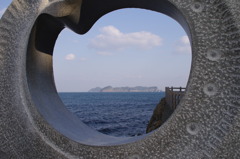 蒲生田岬モニュメント