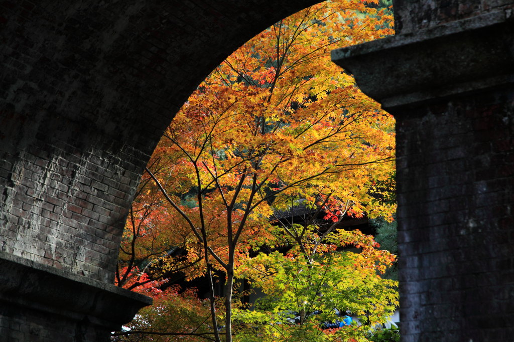 南禅寺：橋窓