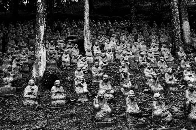 雷山 千如寺　五百羅漢