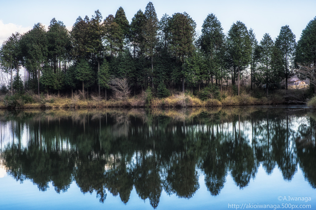 静寂の湖