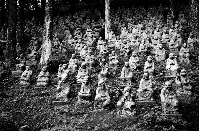 雷山 千如寺　五百羅漢