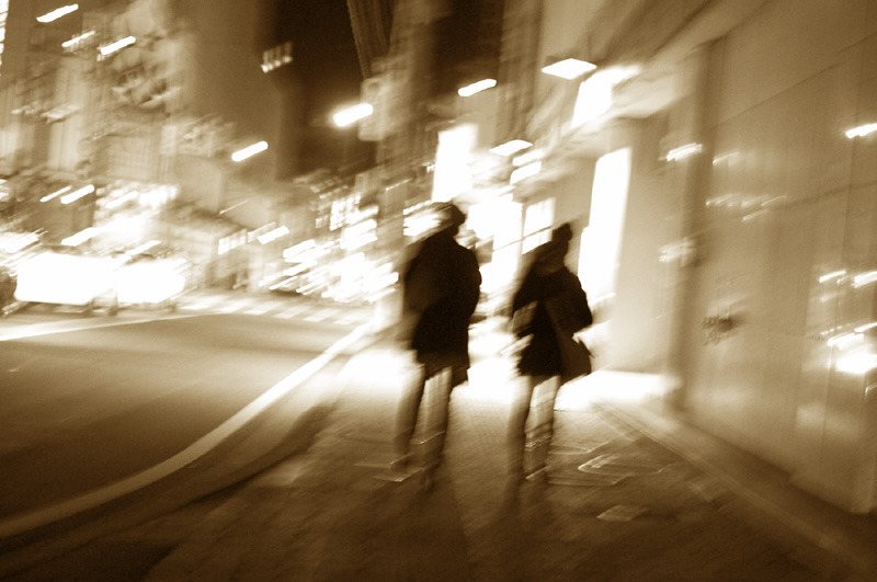 師走の街並み