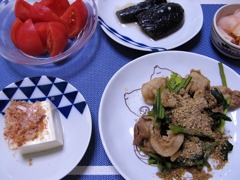 今日のごはん8月7日