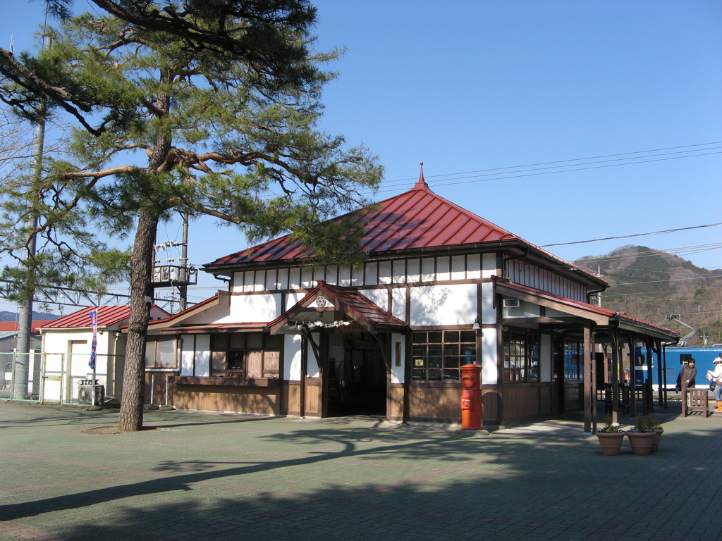 秩父鉄道　長瀞駅舎