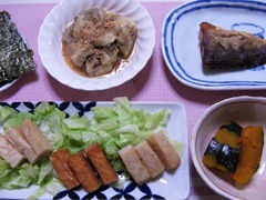 今日のごはん8月8日