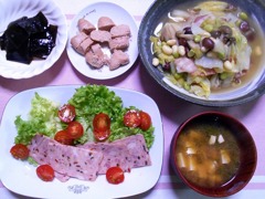 今日のごはん1月6日