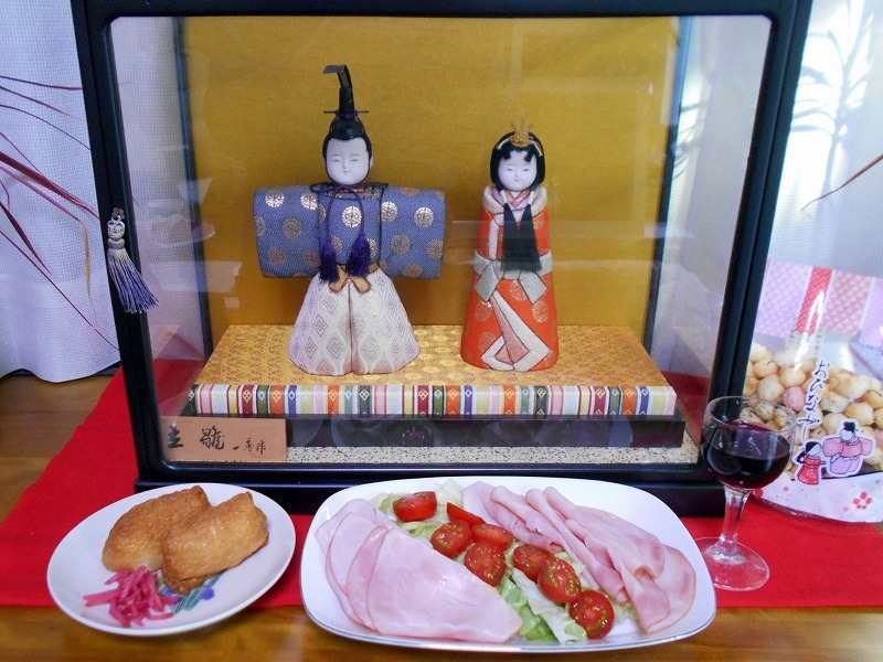 お雛様のごはん