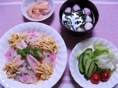 今日のごはん3月3日