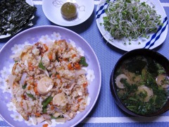 今日のごはん6月10日