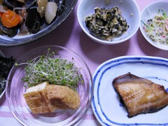 今日のごはん8月30日