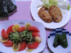 今日のごはん7月17日