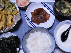 今日のごはん7月7日