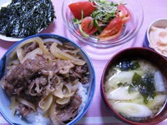 今日のごはん8月20日
