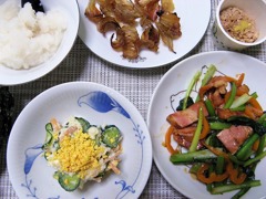 今日のごはん4月16日