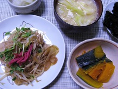 今日のごはん4月4日