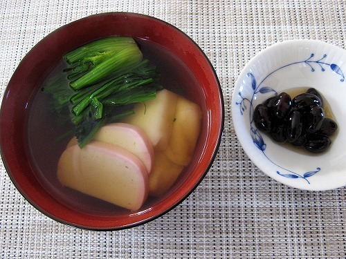 今日のごはん元旦朝