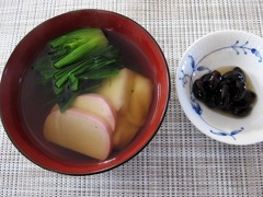 今日のごはん元旦朝