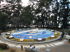 世界最大の花時計 in 伊東市