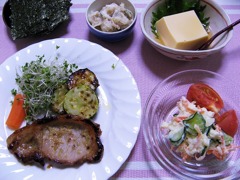 今日のごはん8月3日