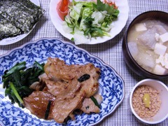 今日のごはん3月18日