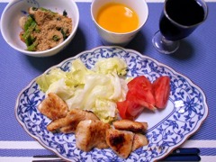 今日のごはん7月25日