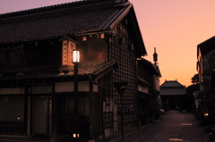 川越　2011　日暮れ