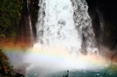 音止めの滝　2011　虹