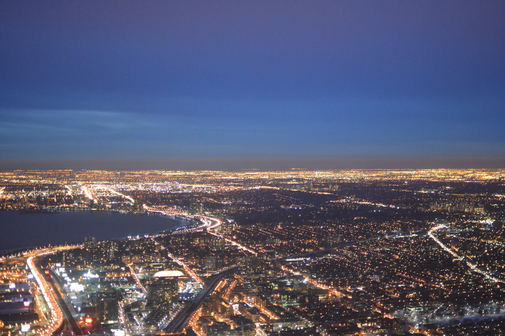 トロントとオンタリオ湖