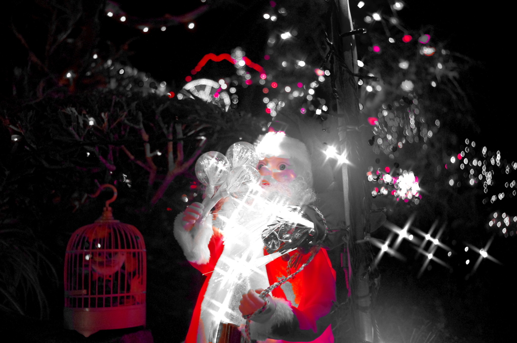 サンタがやって来た