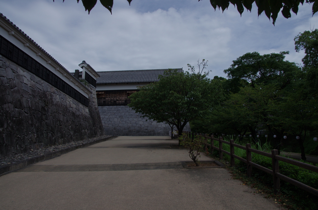 熊本城へ