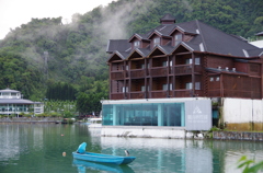 湖畔の宿