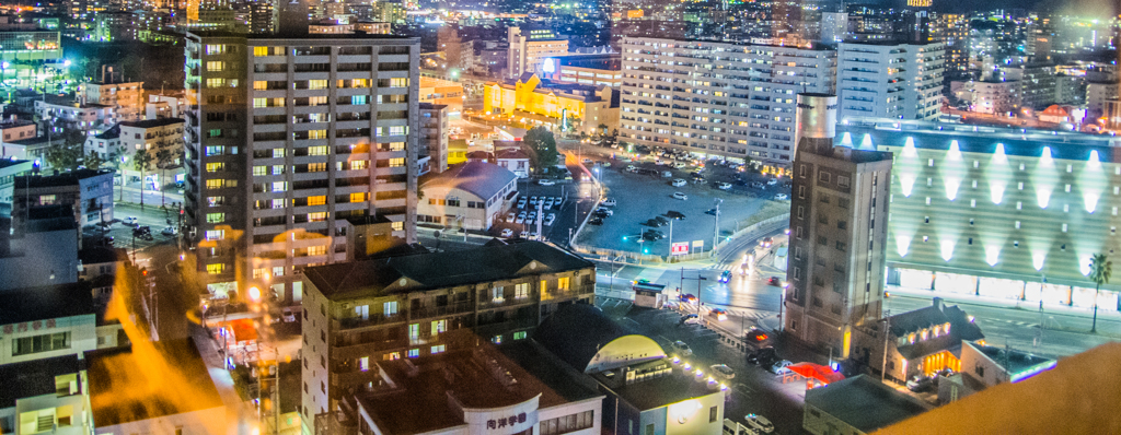 宮崎の夜景