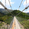 谷瀬のつり橋