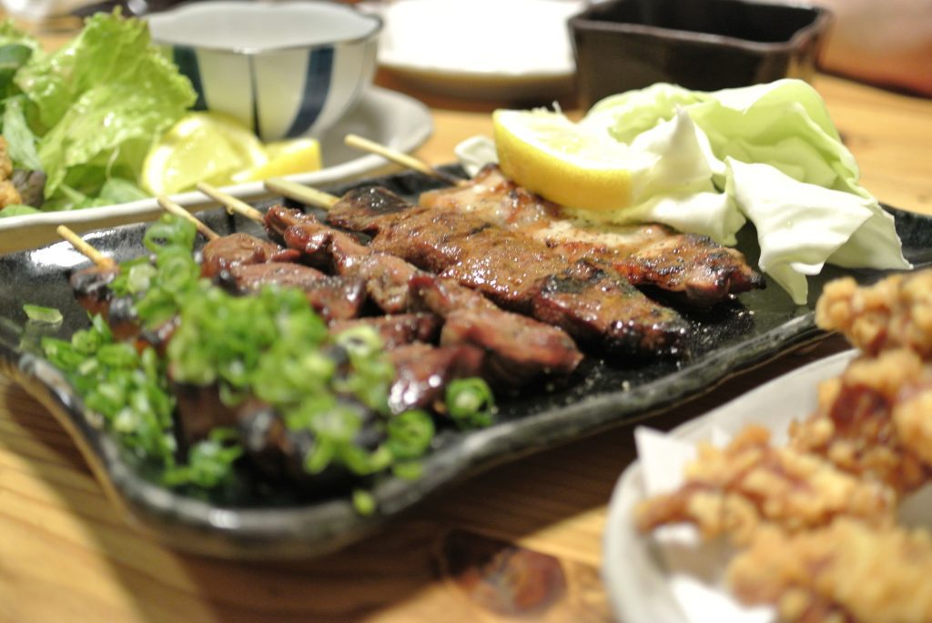 炭焼き豚串