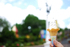 ジャージー牛乳ソフト