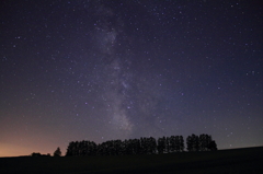 夏の夜空