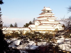 冬の鶴ヶ城