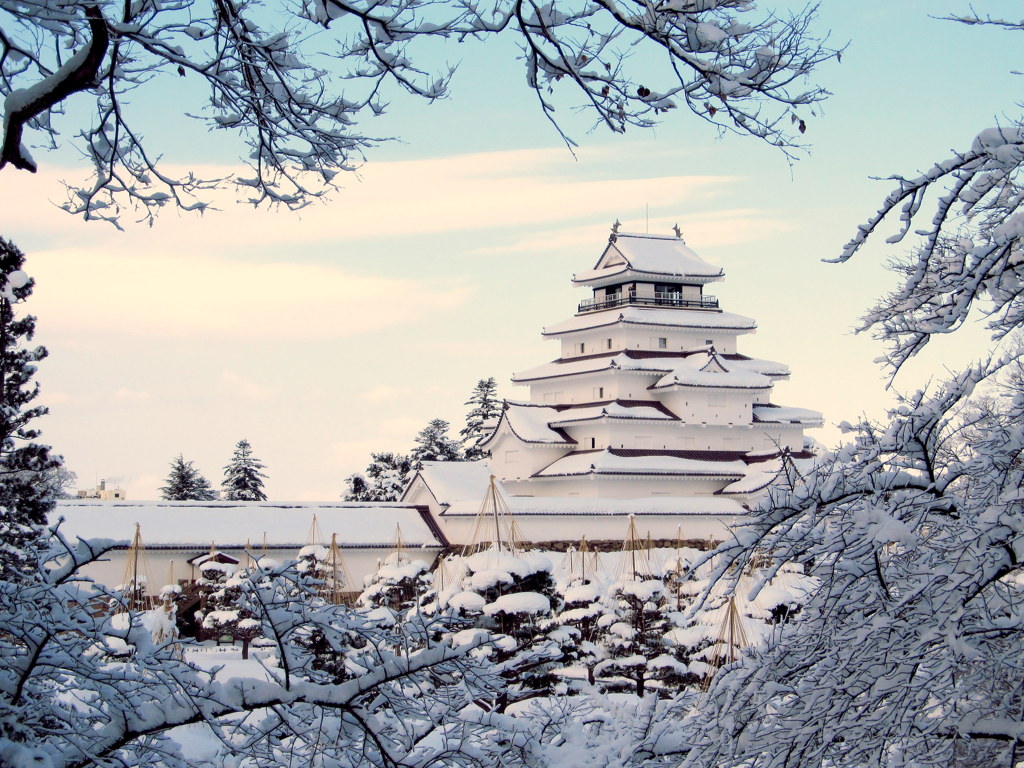 雪・雪・鶴ヶ城