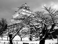 冬の鶴ヶ城