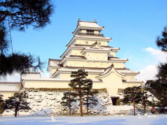冬の鶴ヶ城