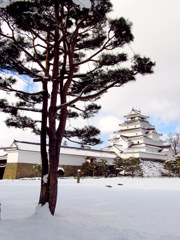 冬の鶴ヶ城