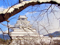 冬の鶴ヶ城