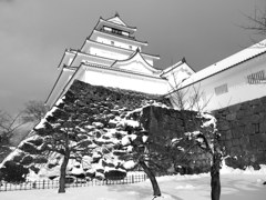 冬の鶴ヶ城