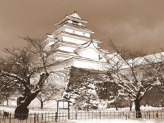 冬の鶴ヶ城