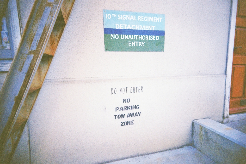 No parking!