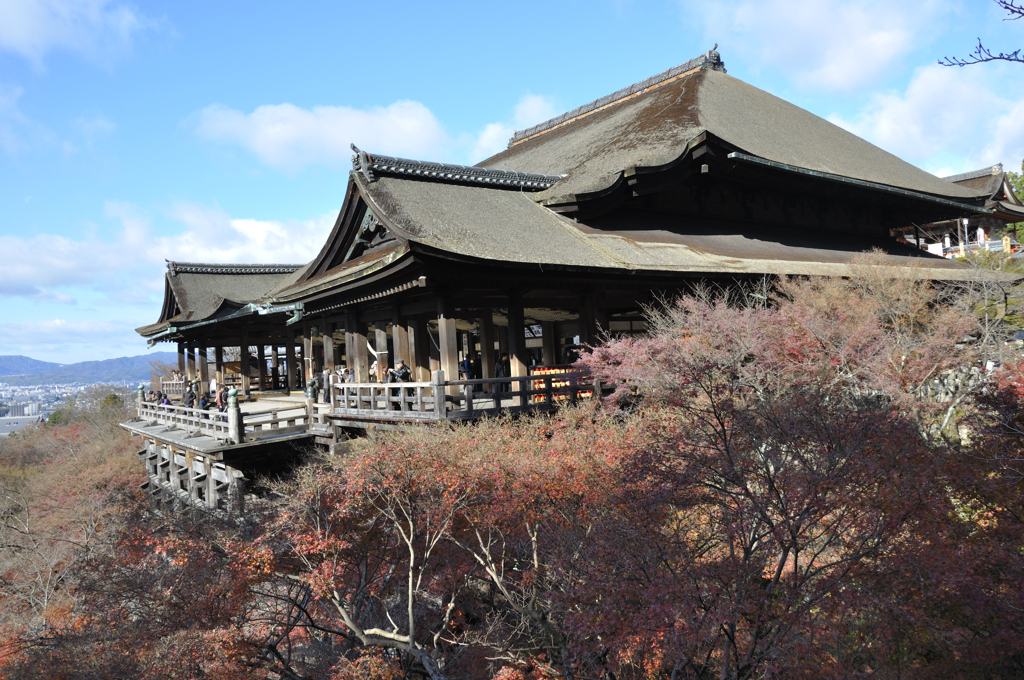 まさに清水寺