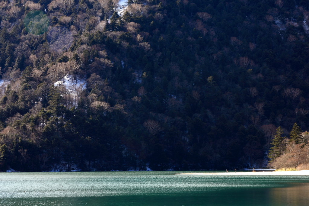 湯ノ湖の朝