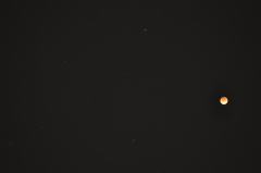 紅き月の夜～お星様と一緒～