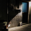 夕暮れの街　ひっそりと