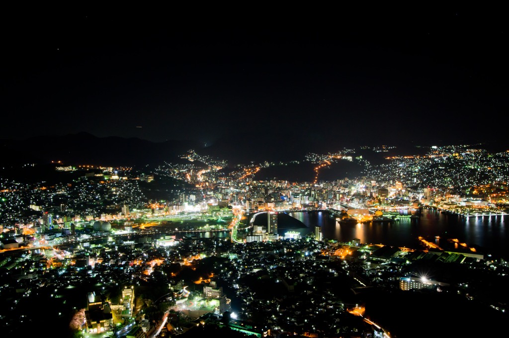 稲佐山の夜景